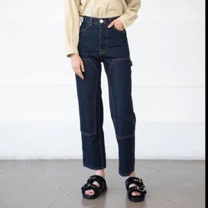 Kamm patchfront handy pants dark denim